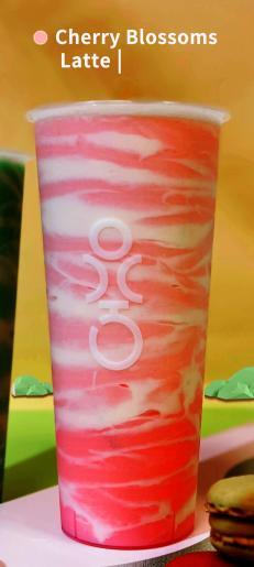 Cherry Blossoms Latte
